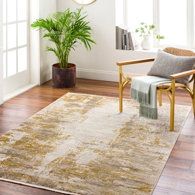 Surya Solar Sor-2322 Tan & Ivory Rug.