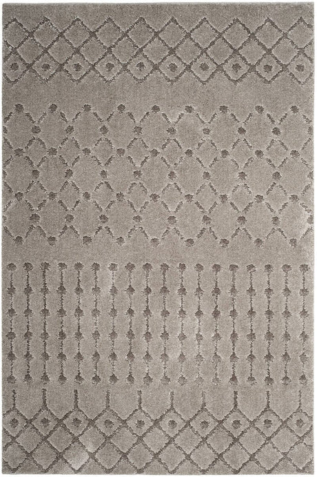 Safavieh Sparta Shag Spg509A Grey / Grey Rugs.