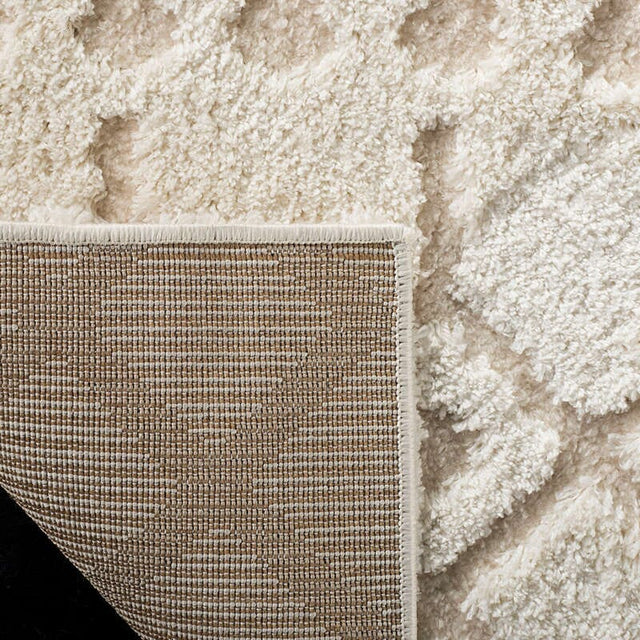 Safavieh Sparta Shag Spg509B Creme / Creme Rugs.