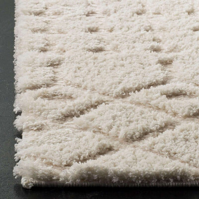 Safavieh Sparta Shag Spg509B Creme / Creme Rugs.