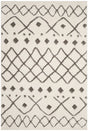 Safavieh Sparta Shag Spg510C Ivory / Grey Rugs.