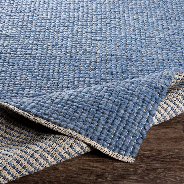 Surya Sierra Srr-2300 Pale Blue, Denim, Dark Blue, Black Rugs.