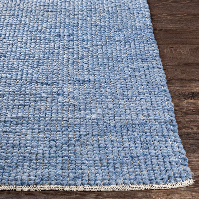 Surya Sierra Srr-2300 Pale Blue, Denim, Dark Blue, Black Rugs.