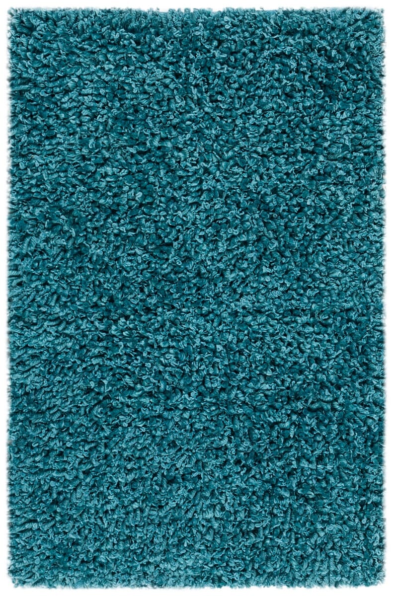 Safavieh Sheep Shag Ssg212M Blue Rugs.