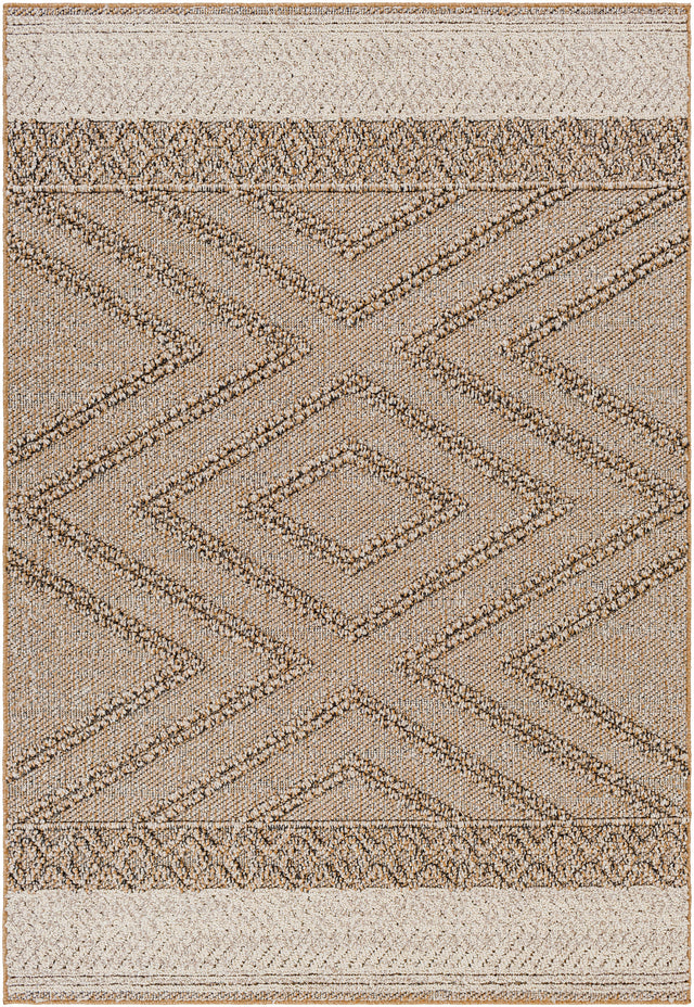 Surya Sarasota Sso-2300 Taupe, Mustard Rug.