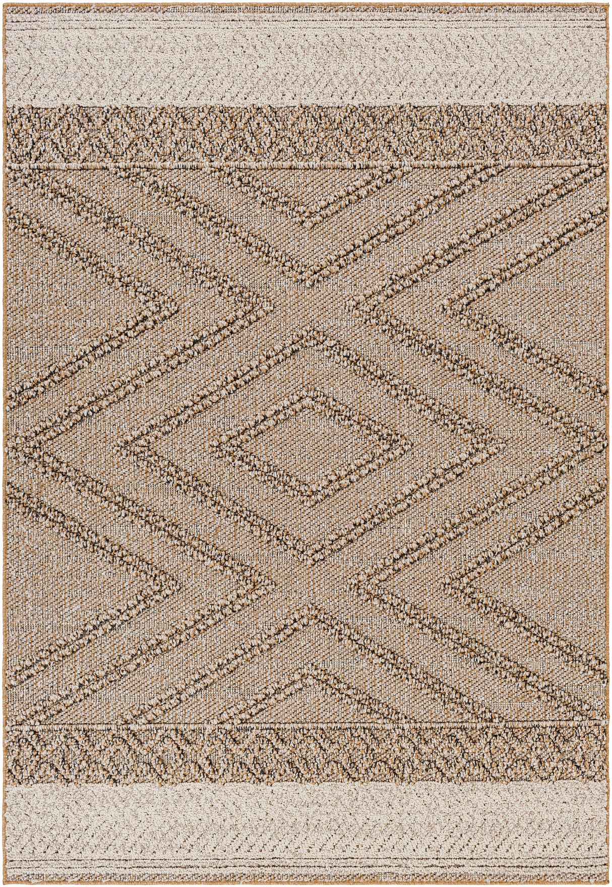 Surya Sarasota Sso-2300 Taupe, Mustard Rug.
