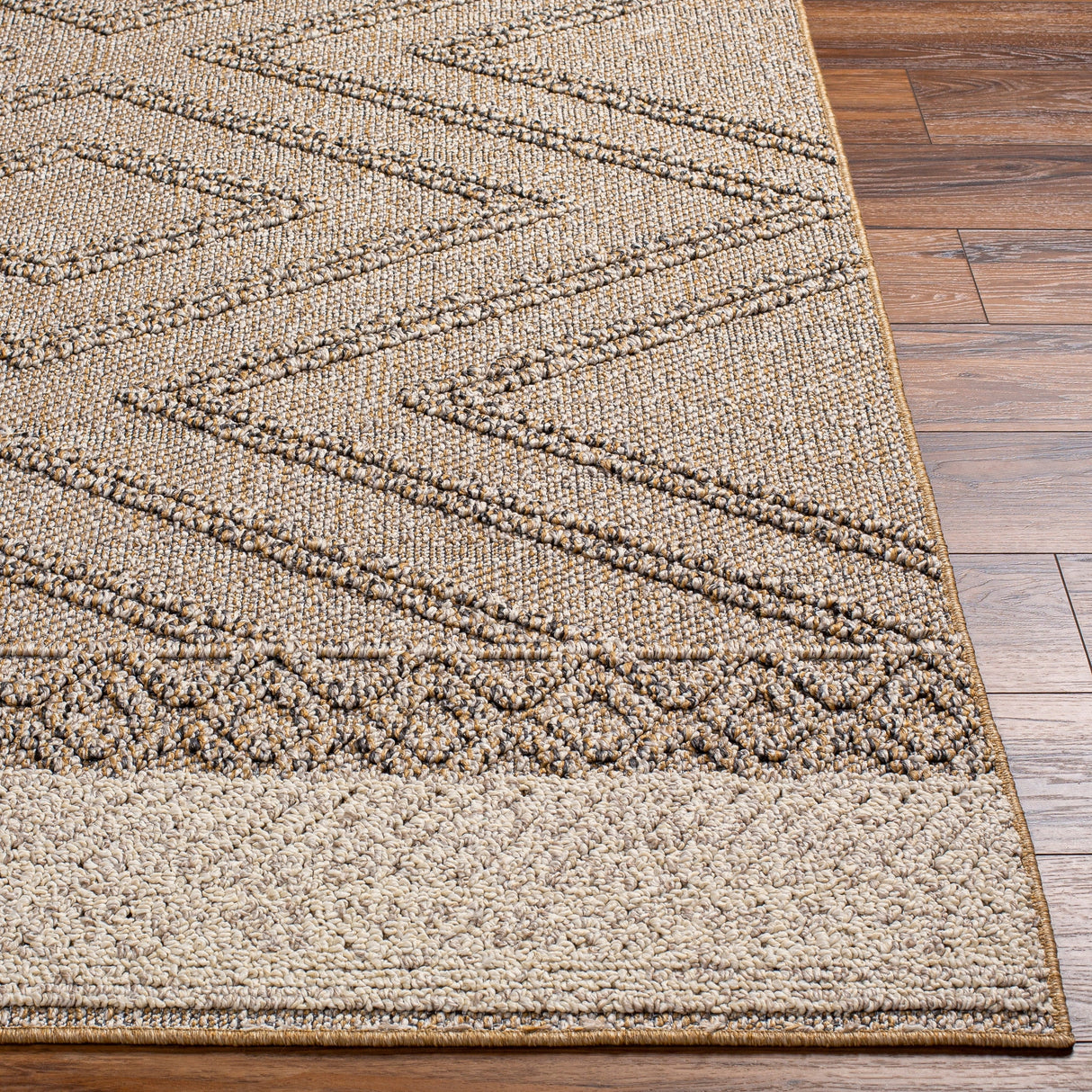 Surya Sarasota Sso-2300 Taupe, Mustard Rug.