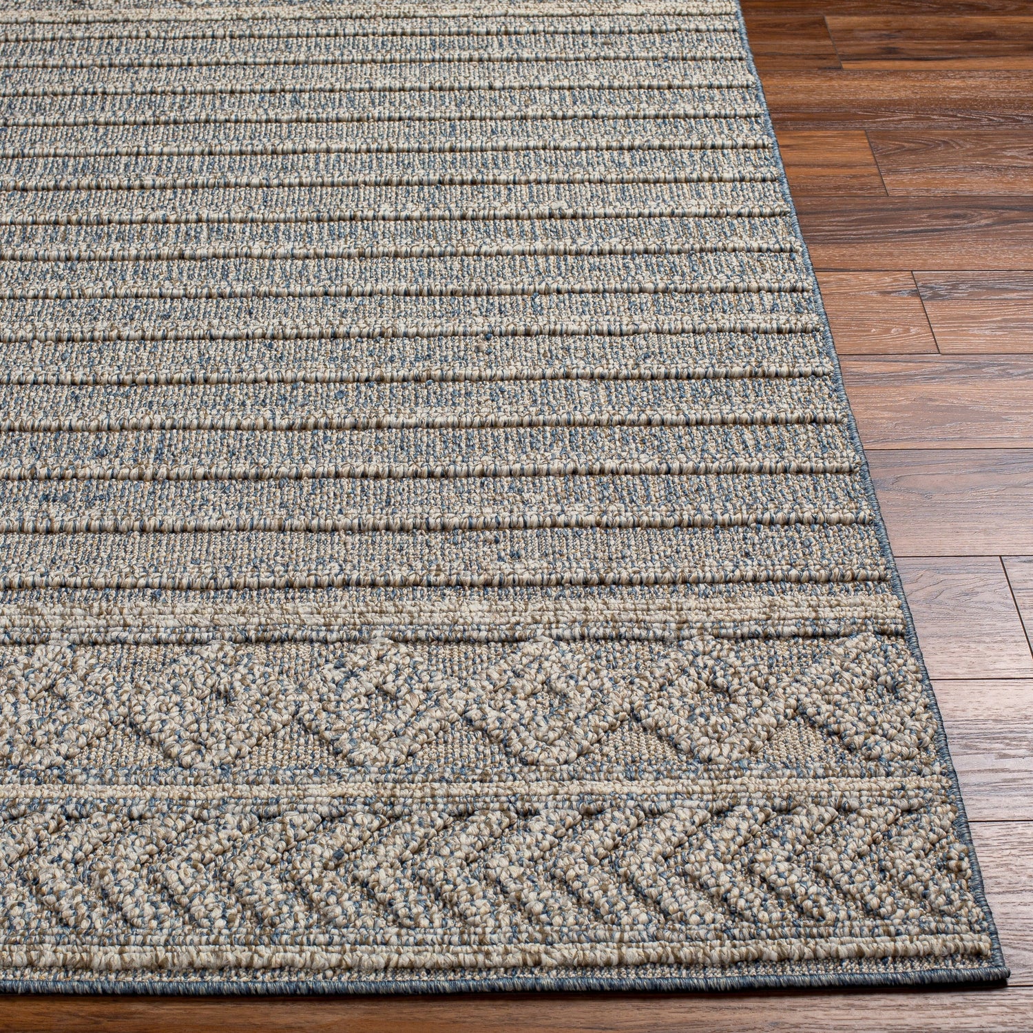 Surya Sarasota Sso-2304 Blue, Tan Rug.