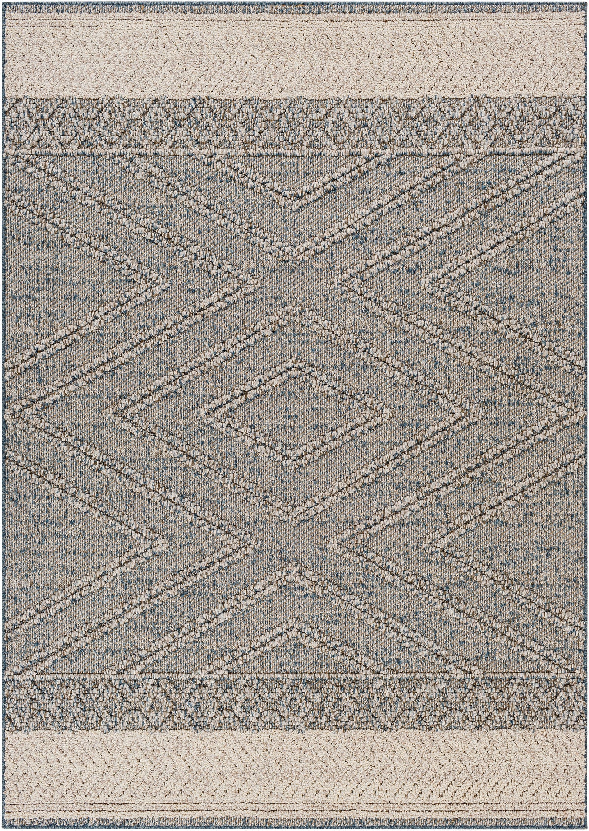 Surya Sarasota Sso-2305 Blue, Taupe Rug.