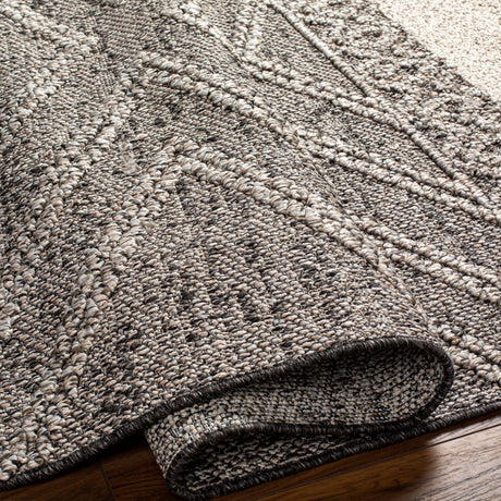 Surya Sarasota Sso-2309 Tan, Black Rug.