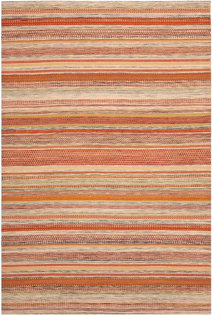 Safavieh Striped Kilim Stk311A Beige Rugs.
