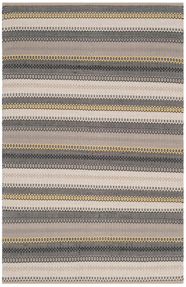 Safavieh Striped Kilim Stk412B Grey Rugs.