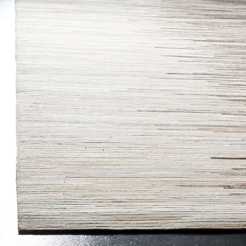 Safavieh Studio Leather Stl225H Charcoal / Ivory Rugs.
