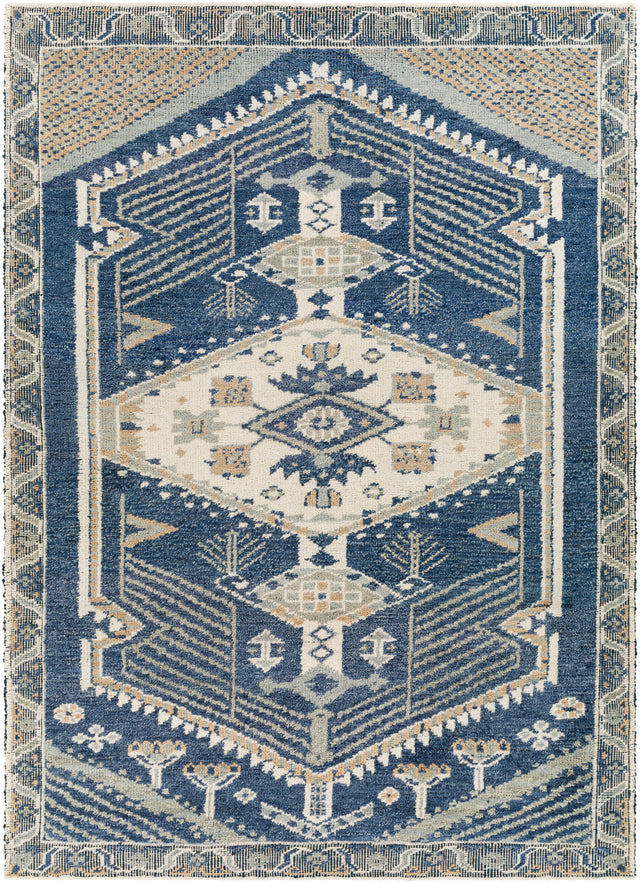 Surya St Moritz Stm-2300 Denim, Beige, Sage, Cream Rugs.