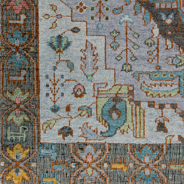 Surya St Moritz Stm-2301 Denim, Dark Brown, Rose, Saffron Rugs.