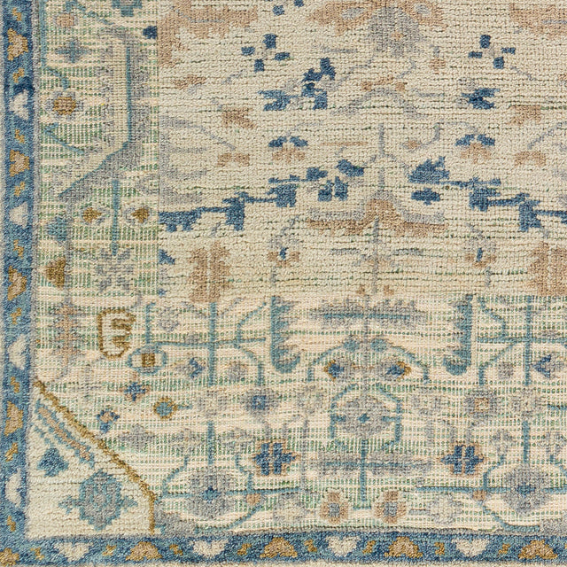 Surya St Moritz Stm-2302 Denim, Beige, Sage, Cream Rugs.