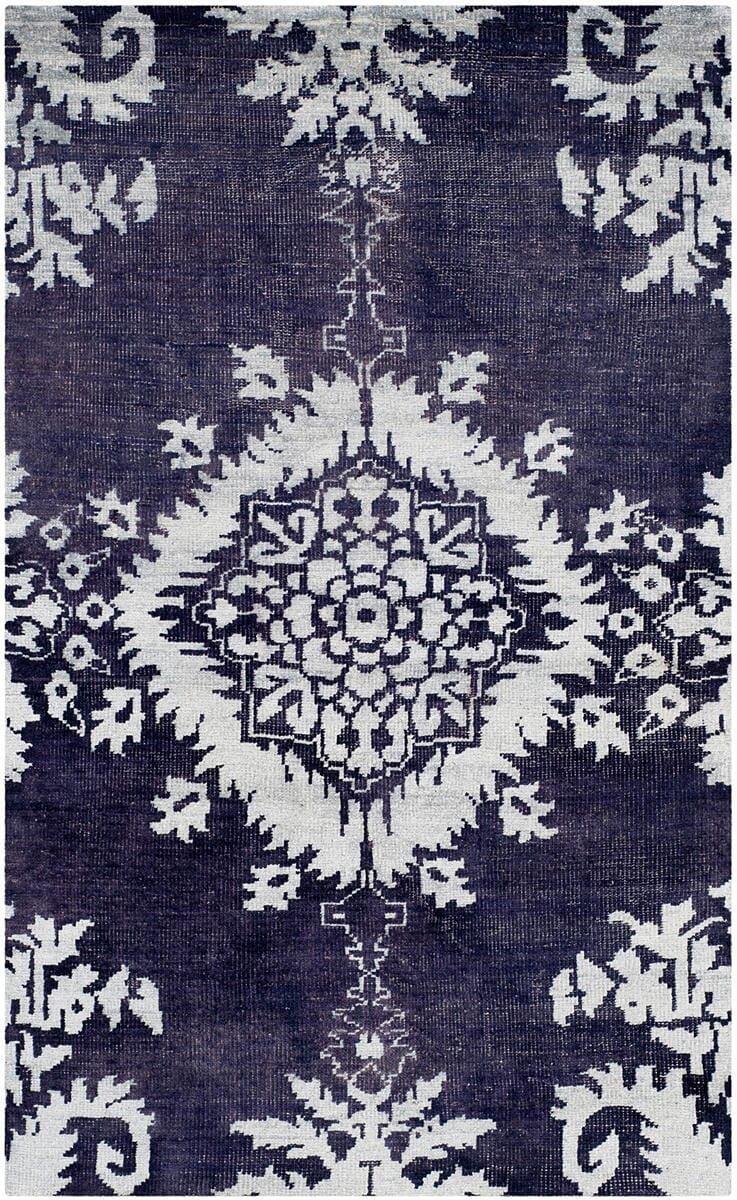 Safavieh Stone Wash Stw235K Deep Purple Rugs.