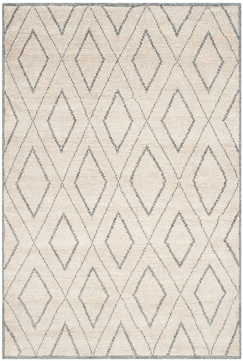 Safavieh Stone Wash Stw311A Beige / Grey Rugs.