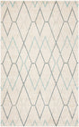 Safavieh Stone Wash Stw903A Ivory / Blue Rugs.