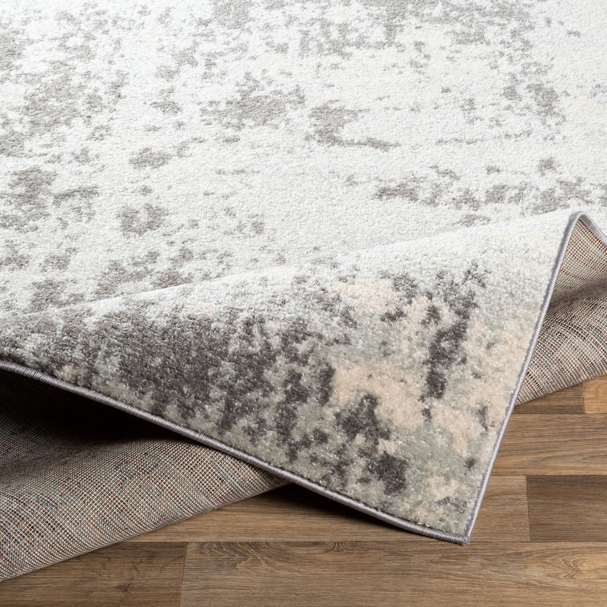 Surya Sunderland Sun-2318 Charcoal, Gray Rug.