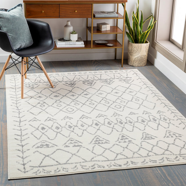 Surya Sunderland Sun-2318 Charcoal, Gray Rug.