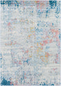 Surya Sunderland Sun-2334 Teal, Dusty Coral Rug.