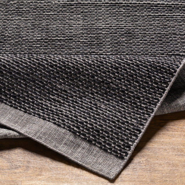 Surya Sycamore Syc-2304 Black, Charcoal Rug.