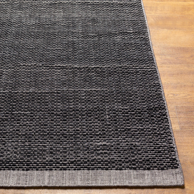 Surya Sycamore Syc-2304 Black, Charcoal Rug.