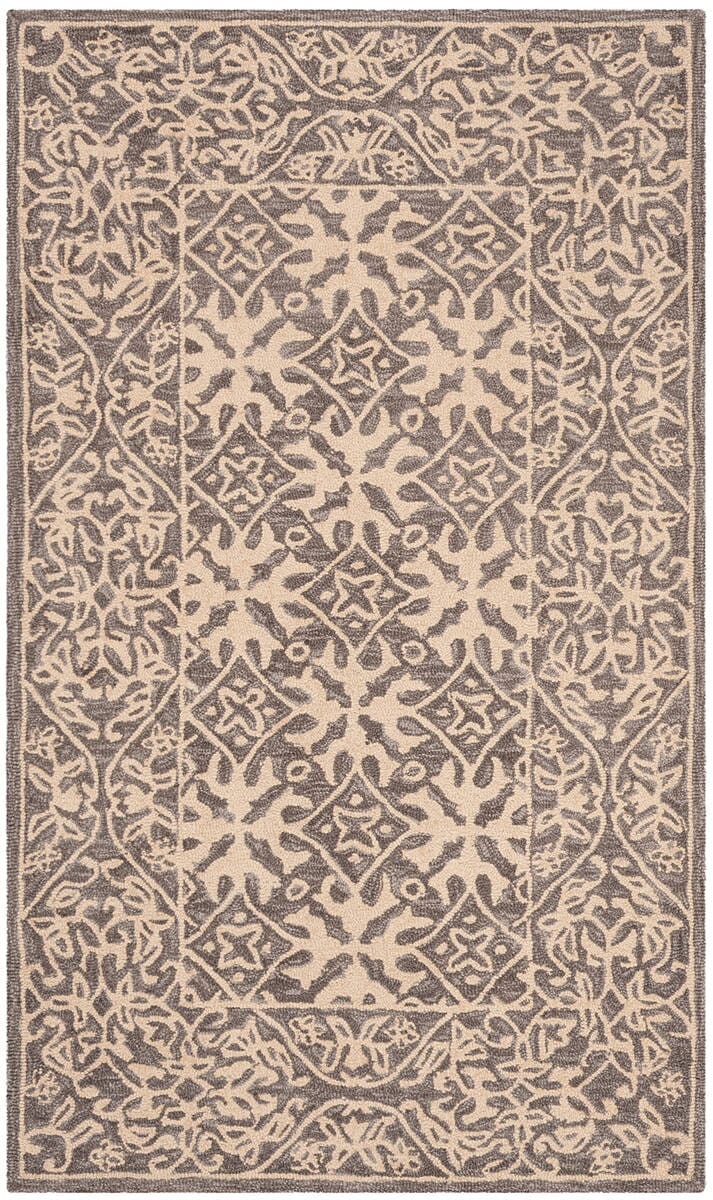 Safavieh Suzani Szn101A Grey / Beige Rugs.
