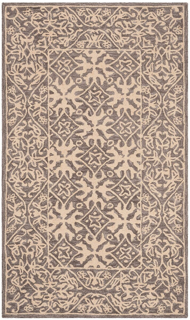 Safavieh Suzani Szn101A Grey / Beige Rugs.
