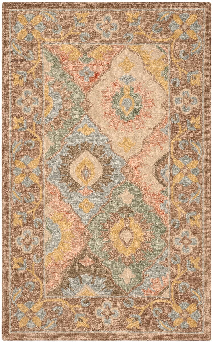 Safavieh Suzani Szn317A Ivory / Multi Rugs.