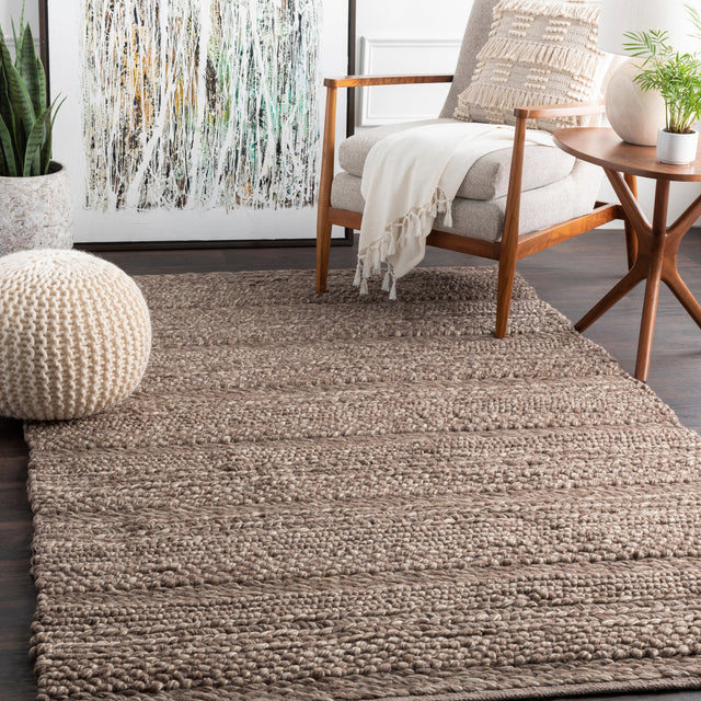 Surya Tahoe Tah-3702 Charcoal, Brown Rug.