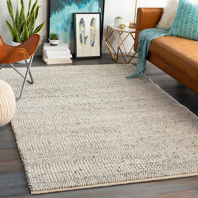 Surya Tahoe Tah-3709 Cream, Light Gray, Charcoal Rugs.