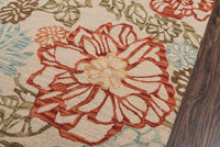 Momeni Tangier Tan11 Beige Floral / Country Area Rug