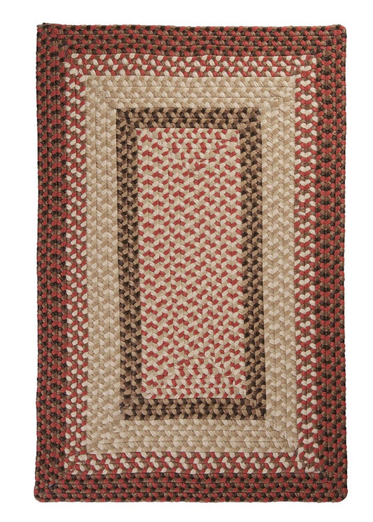 Colonial Mills Tiburon Tb79 Rusted Rose / Red / Neutral Area Rug