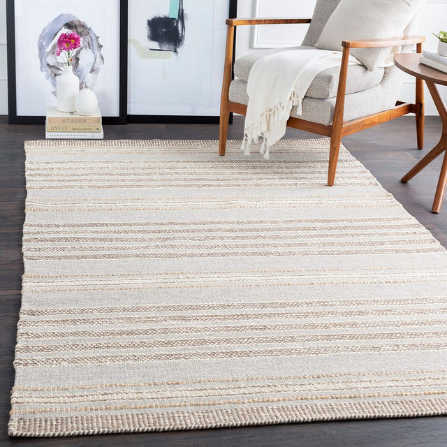 Surya Thebes Thb-1000 Taupe, Cream, Dark Brown, Wheat Rugs.