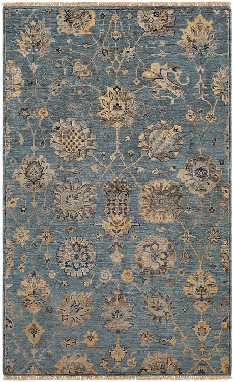 Surya Theodora Tho-3006 Aqua, Taupe, Butter, Charcoal Rugs.