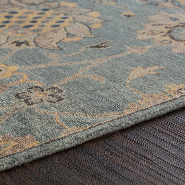 Surya Theodora Tho-3006 Aqua, Taupe, Butter, Charcoal Rugs.