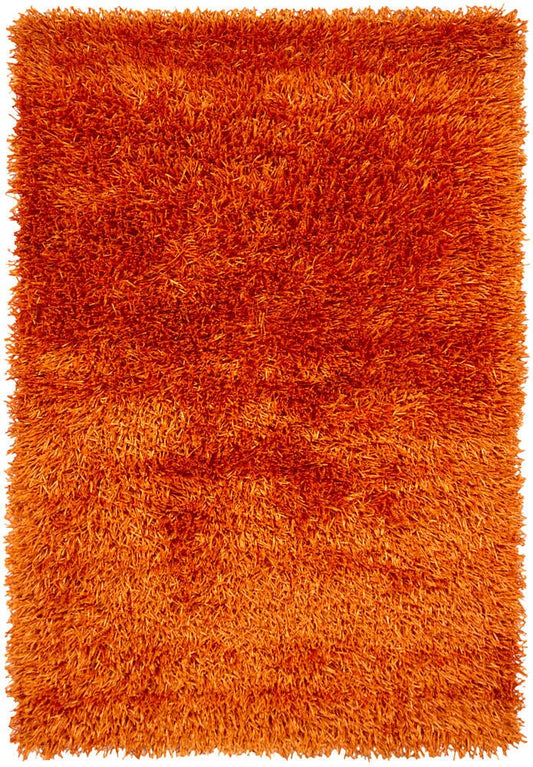Chandra Tiris tir19305 Orange Shag Area Rug