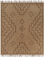 Surya Touareg Tog-2301 Tan, Dark Brown Rug.
