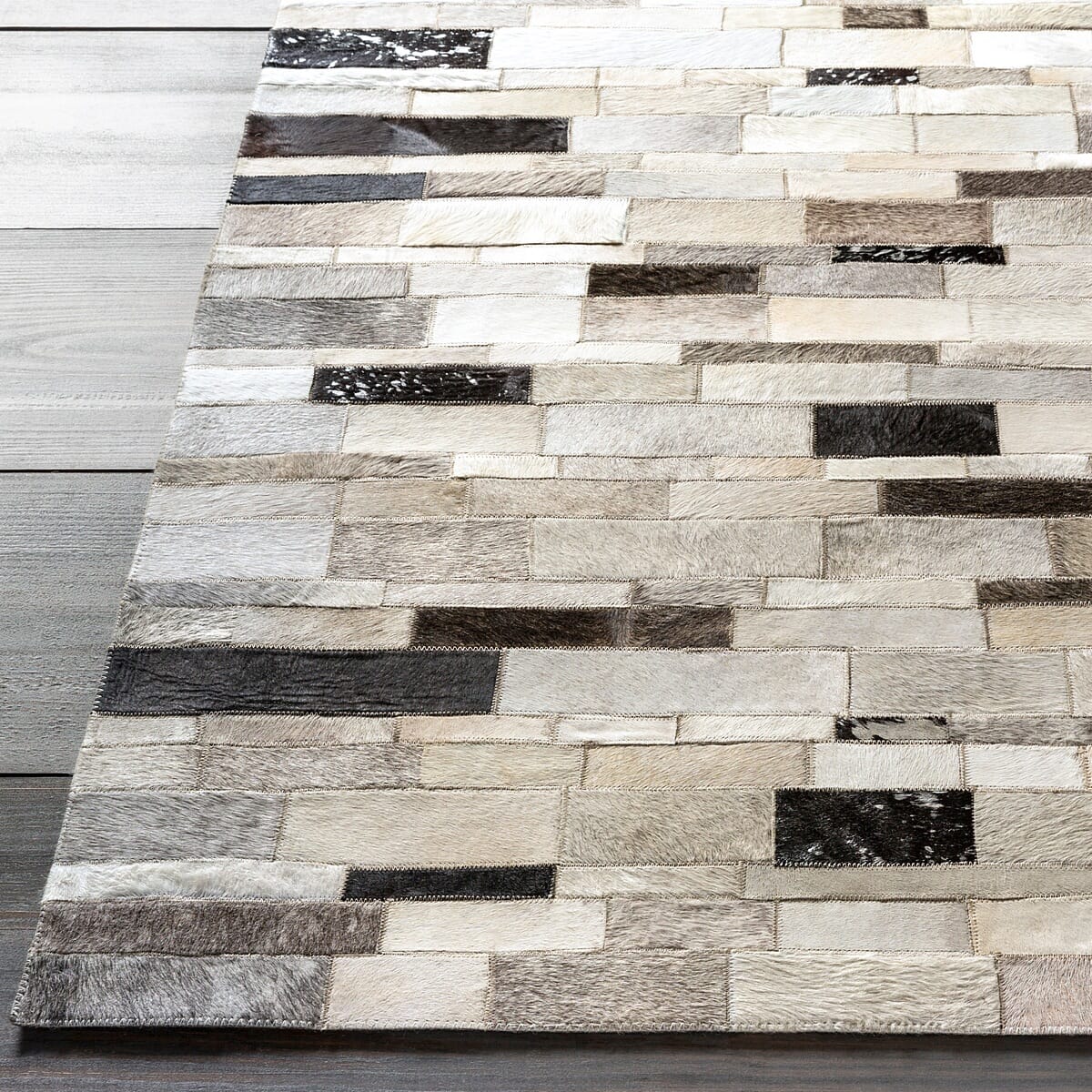 Surya Trail Trl-1120 Black, Dark Brown Rugs.