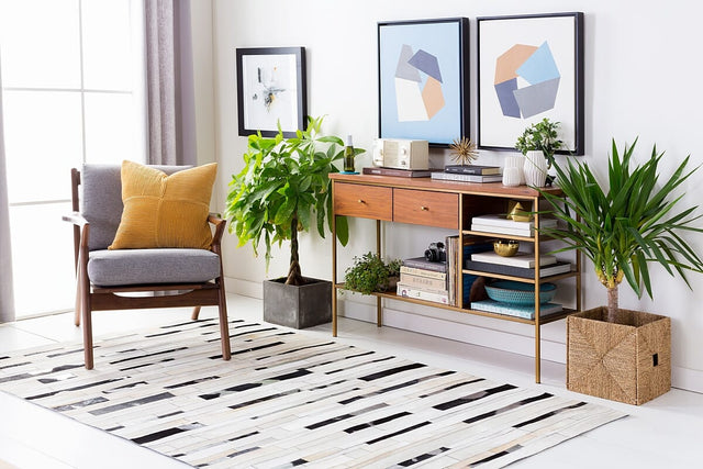 Surya Trail Trl-1120 Black, Dark Brown Rugs.