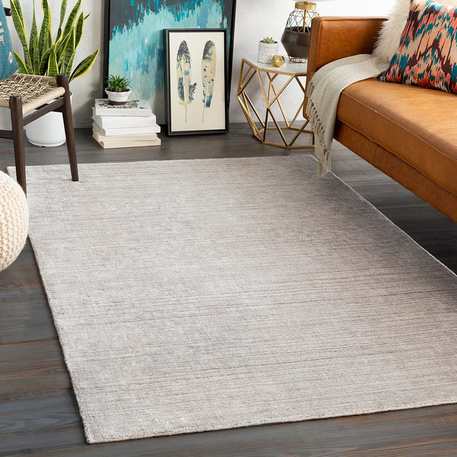 Surya Torino Trn-2301 White, Medium Gray Rugs.