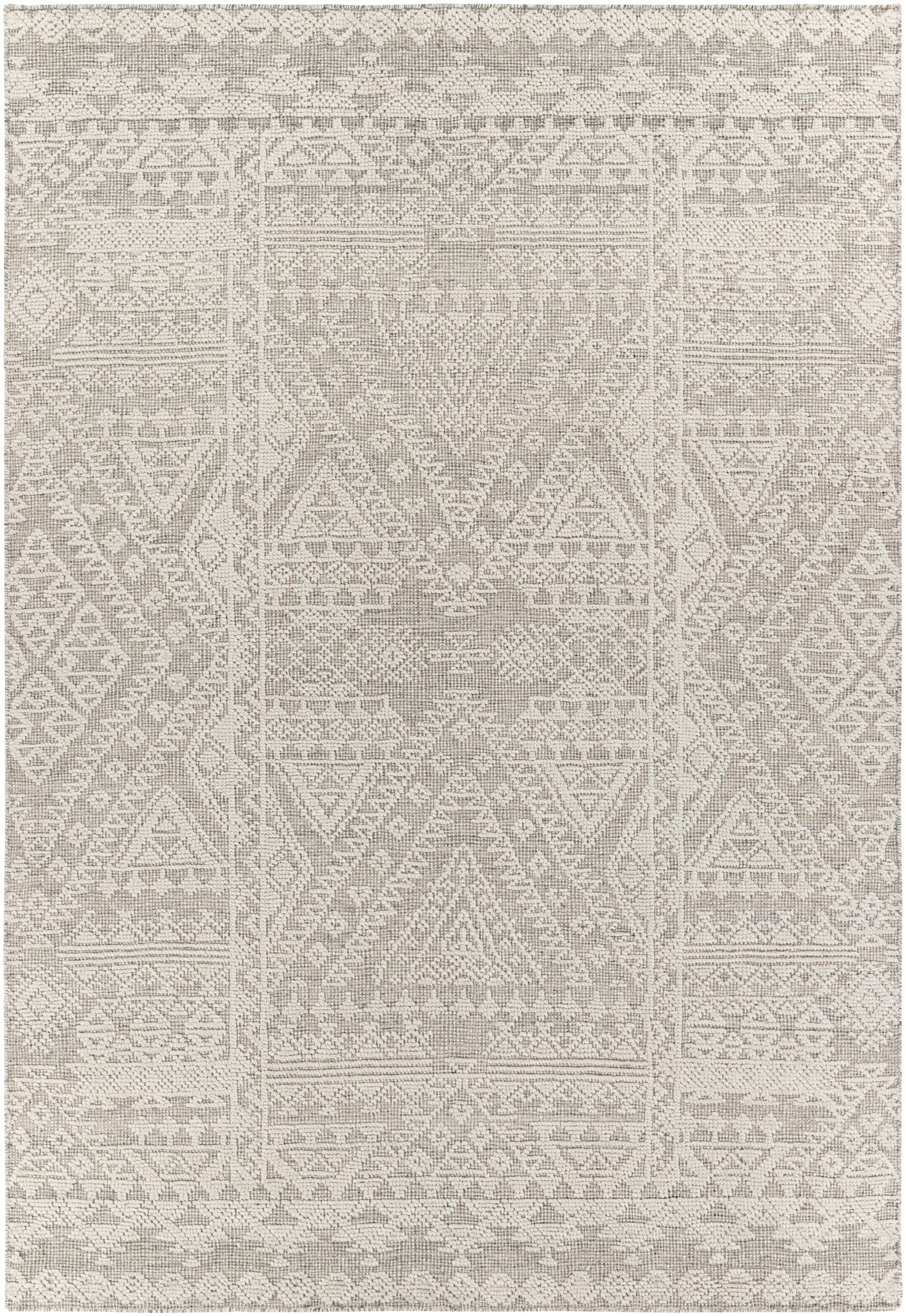 Surya Tunus Tun-2306 Medium Gray, Ink, Beige Rugs.