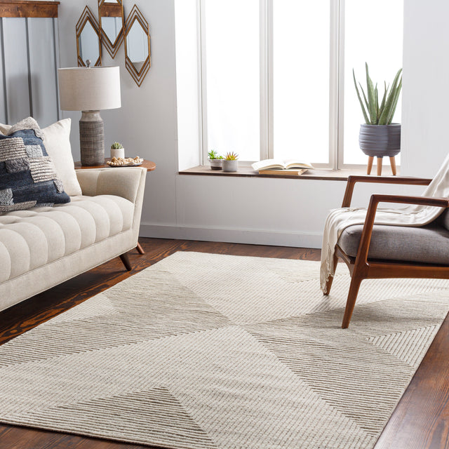 Surya Tunus Tun-2308 Ivory, Taupe Rugs.