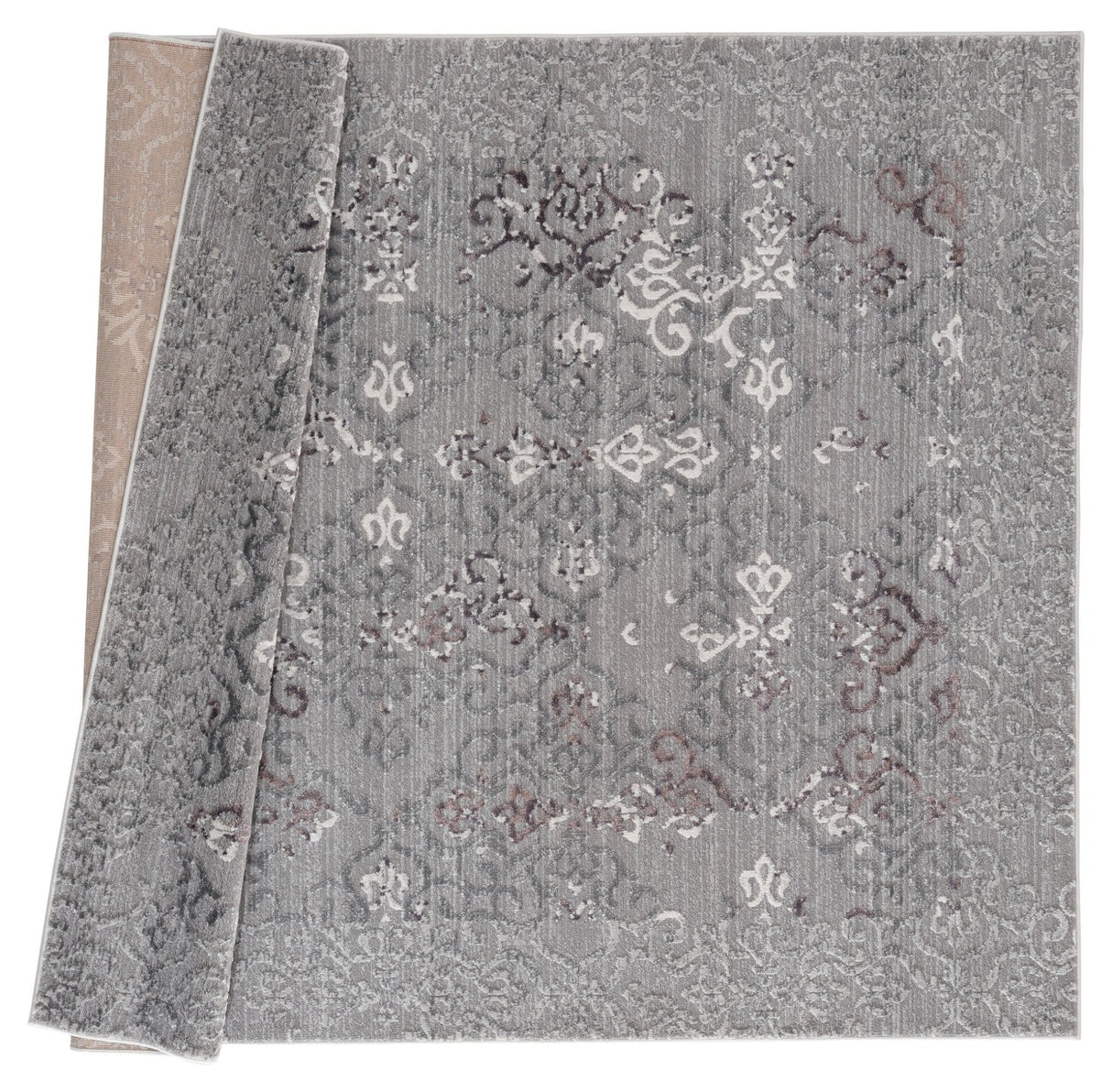 United Weavers Cascades Marblemount Plum (2601-10382) Rugs.
