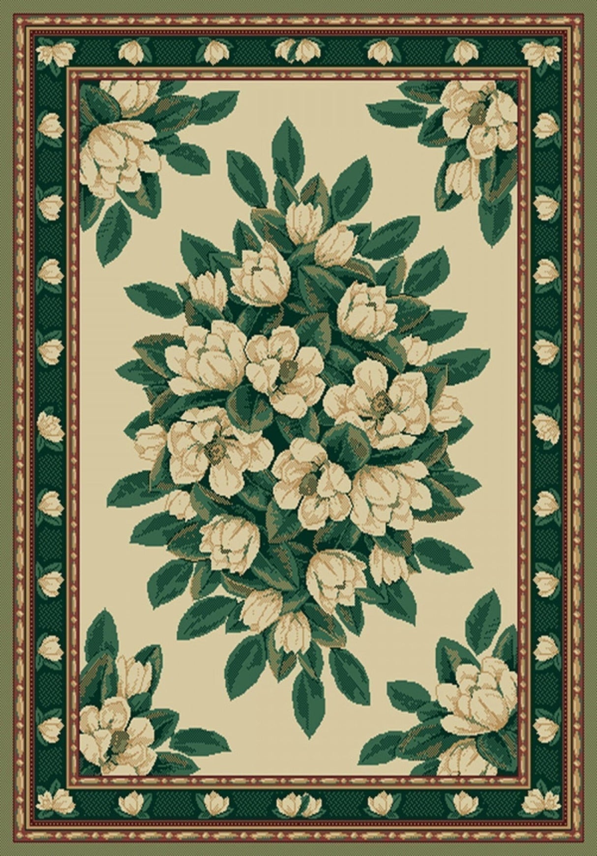 United Weavers Manhattan Magnolia Cream (940-37097) Rugs.