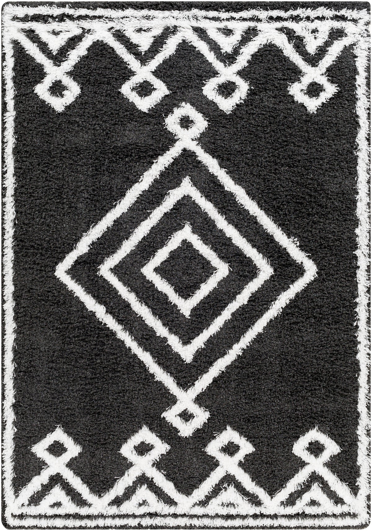Surya Urban Shag Usg-2313 Black Rug.