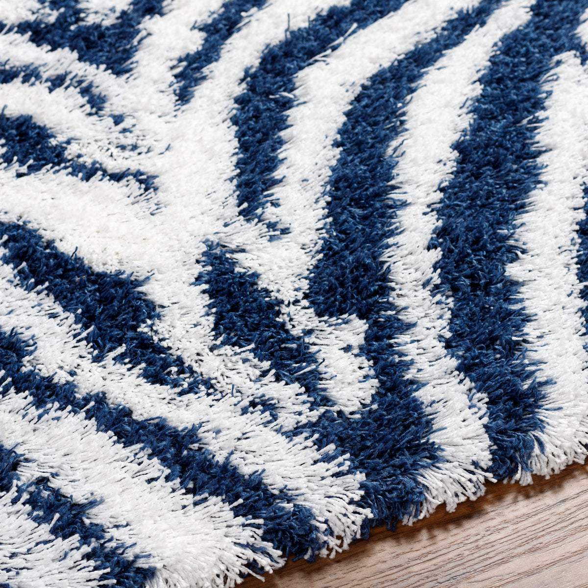 Surya Urban Shag Usg-2335 Blue Rug.