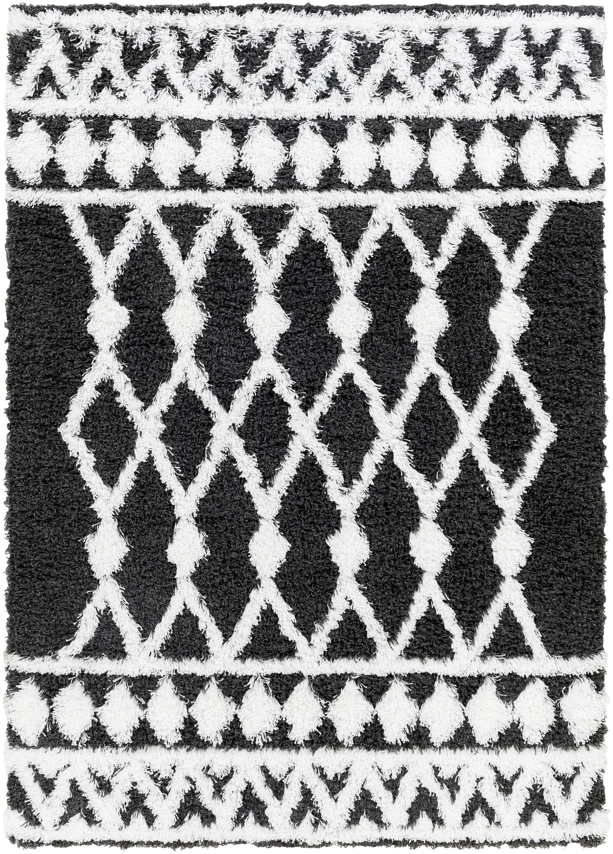 Surya Urban Shag Usg-2338 Black Rug.